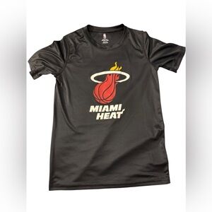 NBA Miami Heat Boy’s T-shirt in Black| Size: M 10/12